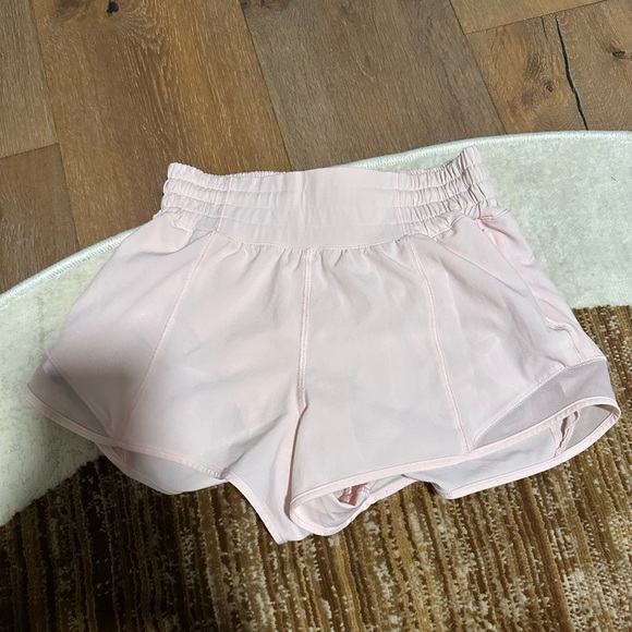 lululemon athletica Pants - Lululemon Athletica Light Pink Athletic Shorts
